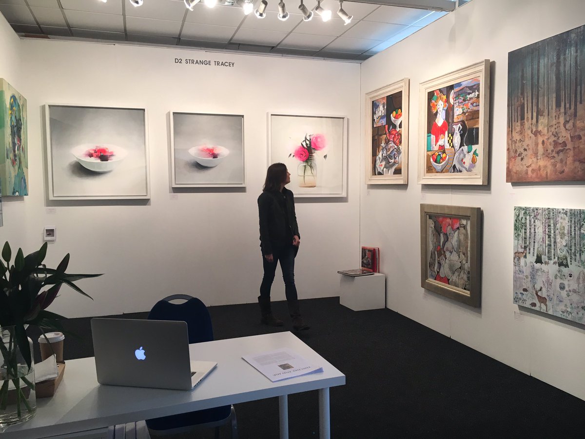 First day open to the public at The Edinburgh Art Fair. We're here until Sunday. Come and see us at Stand D2. #EdinburghArtFair #eaf2016