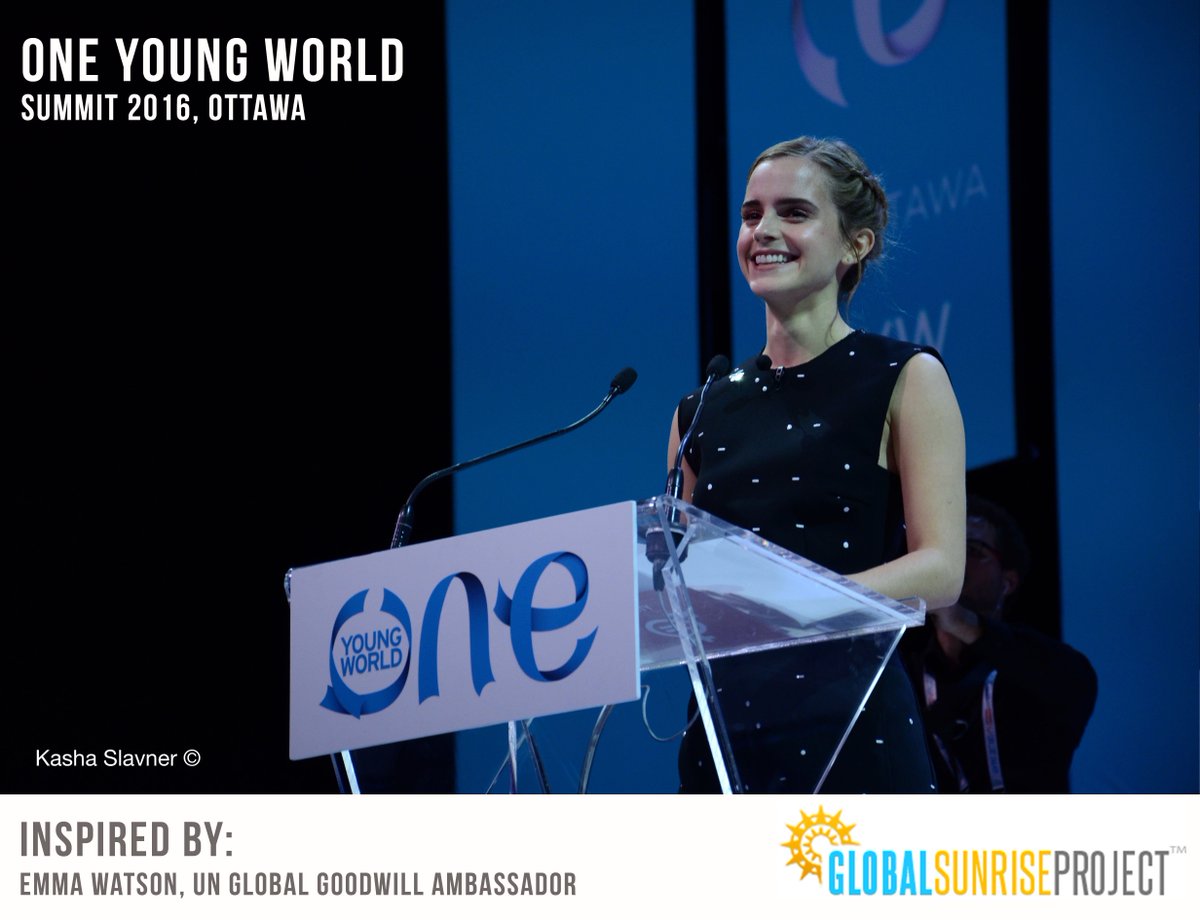 Join @EmWatson to build an “unstoppable current from the spectrum of feminist movement” #HeForShe #OYW @OneYoungWorld @OYWOttawa @OYWCanada