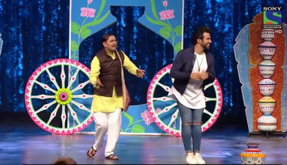 Mamaji and Rithvik as Hosts of Super Dancer (Twitter)