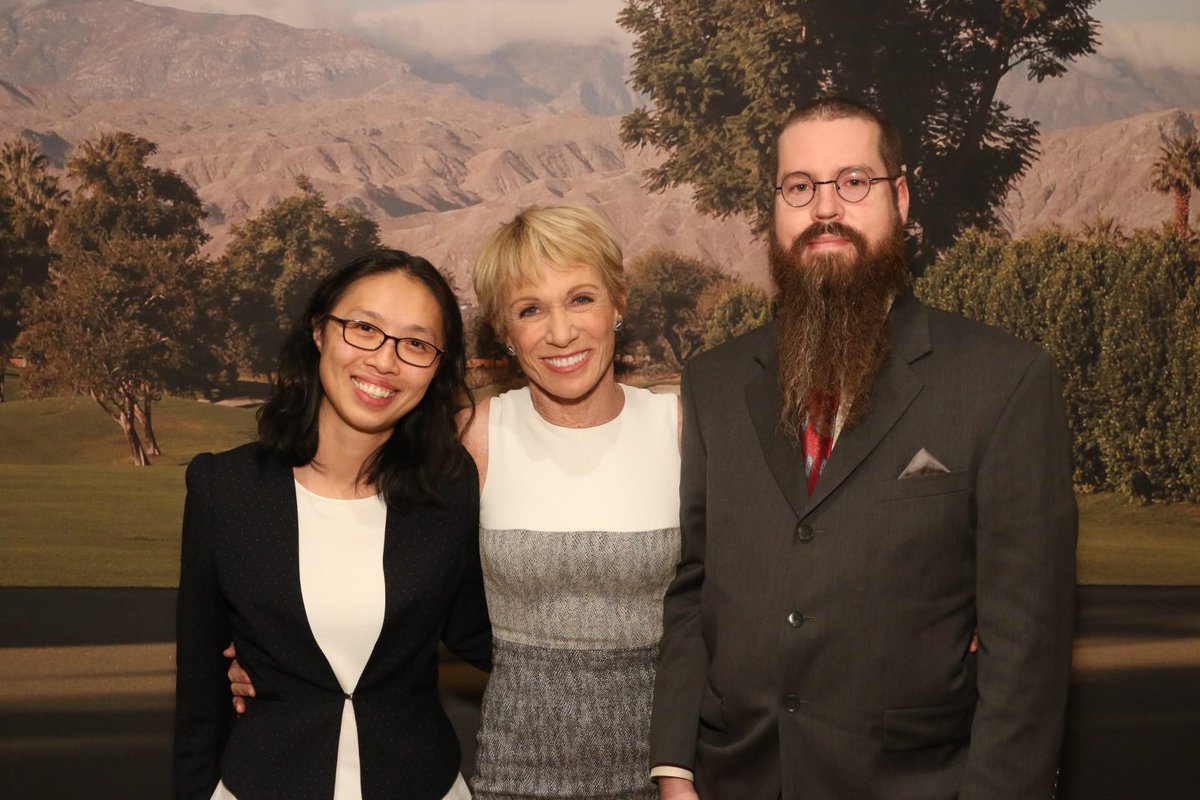 SleepPhones's tweet photo. Look who we met this week in Palm Springs at the @EYnews Strategic Growth Forum? @BarbaraCorcoran #SharkTank #SleepPhones #RunPhones https://t.co/W4sfW9erAU