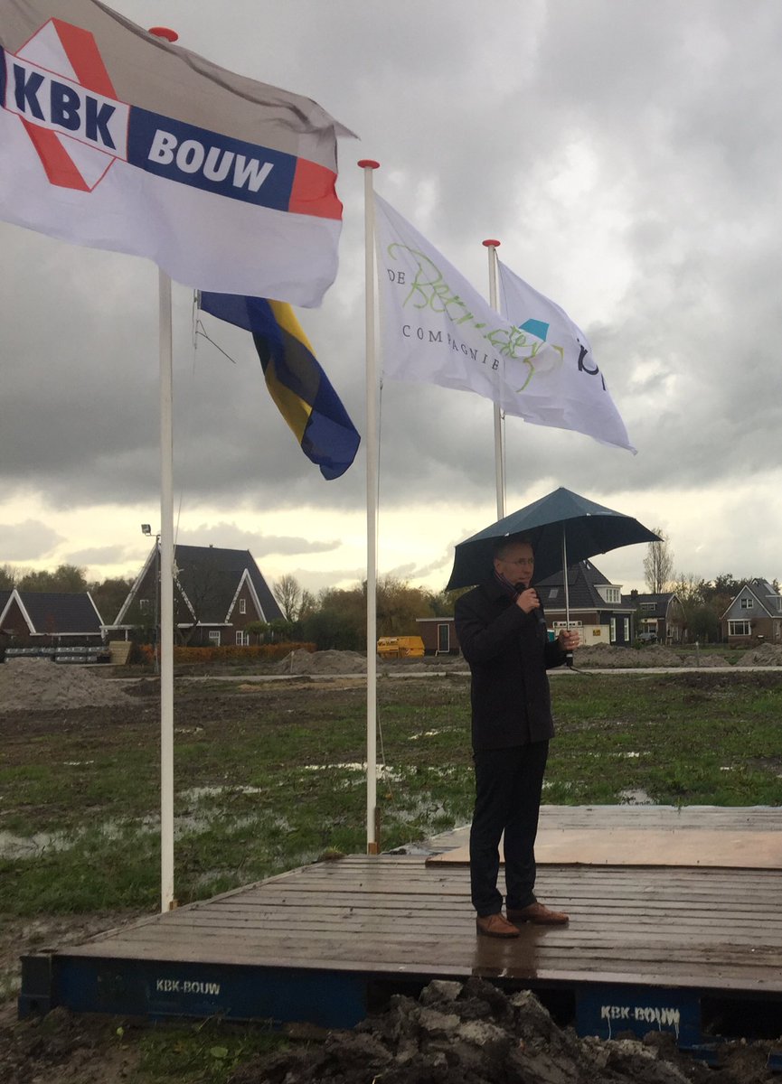 Volgende fase #DeNieuweTuinderij in #aanbouw onder begeleiding van wethouder #Butter en <a href="/harmjanssen/">Harm Janssen</a> in <a href="/gem_beemster/">Gemeente Beemster</a> <a href="/bpd_nl/">BPD | Bouwfonds Gebiedsontwikkeling</a>