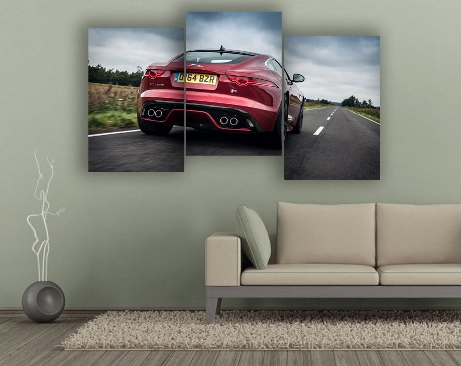 ChrisFrosin's tweet photo. Laying out a few @Jaguar triptychs. I think @JaguarUK Need these on their office walls 😉 @JaguarUKPR #Jaguar #FType https://t.co/YVf1B12ffa