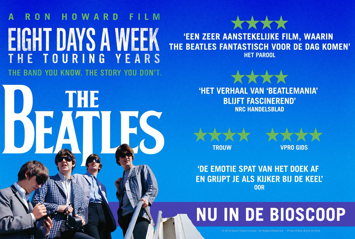 Nog geen plannen voor vanavond? 
Kom dan naar de speciale Beatles avond in Rembrandt!
Meer info op: bit.ly/Beatles_Avond