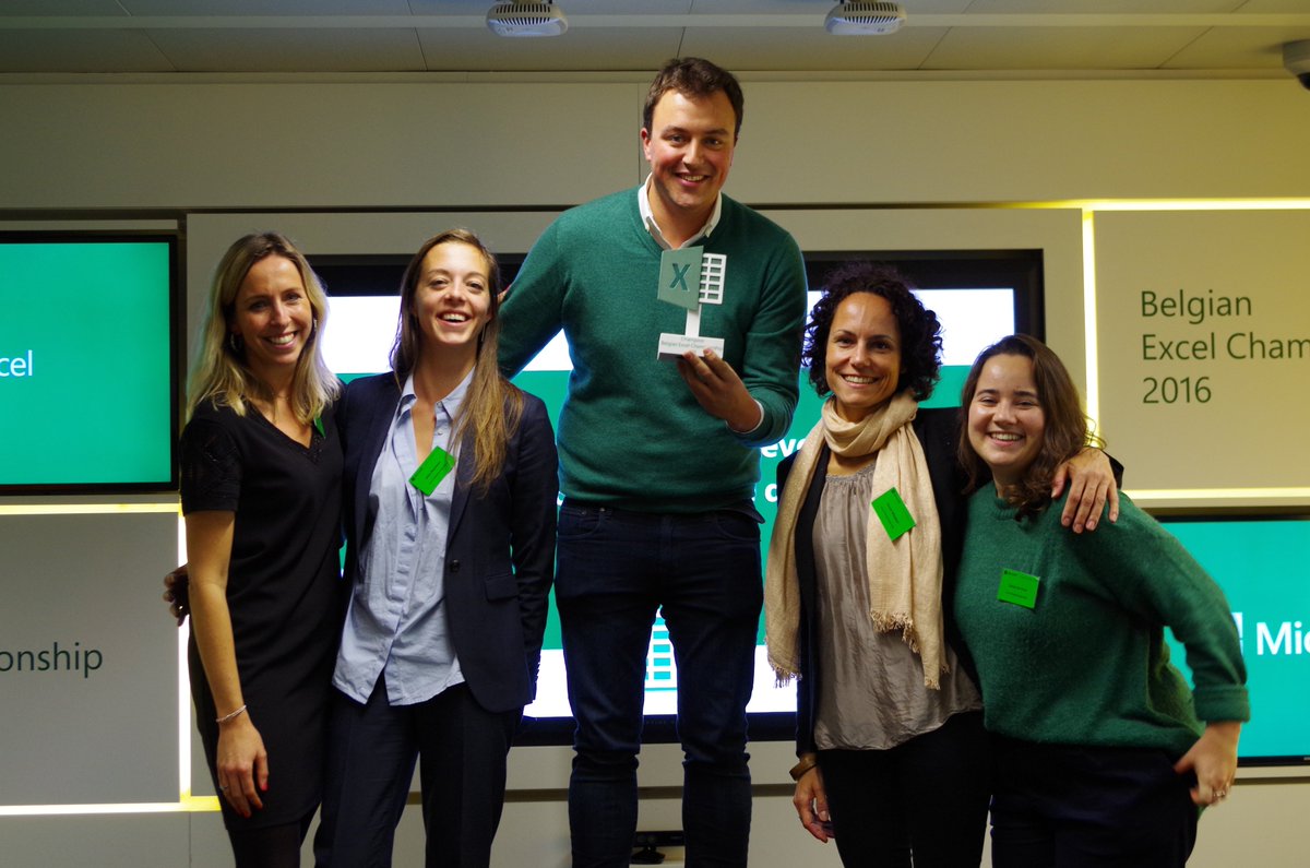 ProgressBE's tweet photo. Spannend afwachten met de hele ploeg wie de Belgische Excelkampioen wordt! @Microsoftbe #excelchampBE https://t.co/l2nMHPzokQ