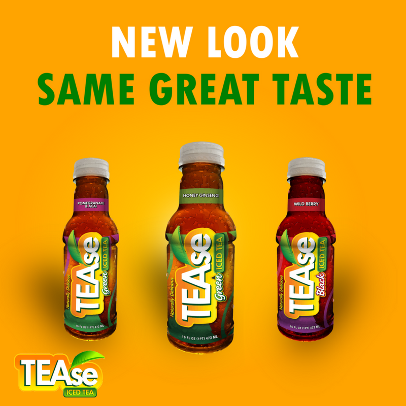 TEAseIcedTea's tweet photo. #TeaseIcedTea has a new look but is still made with no preservatives, no artificial flavors and no artificial coloring #AllNatural https://t.co/3e8v0HGiKf