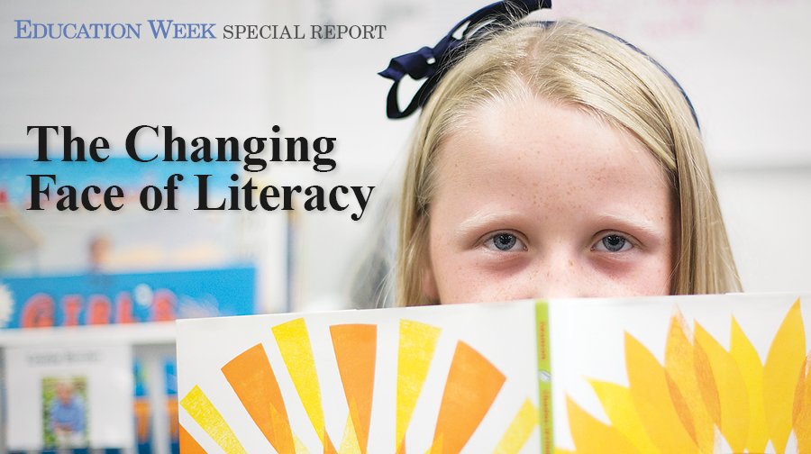Even the youngest children should be learning literacy with a mix of print and digital texts, experts say. edweek.org/ew/collections…