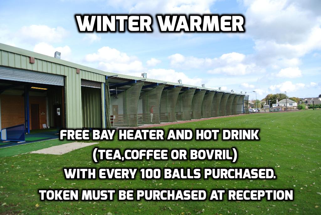 This years Winter Promotion! No excuse not to get out there and practise!