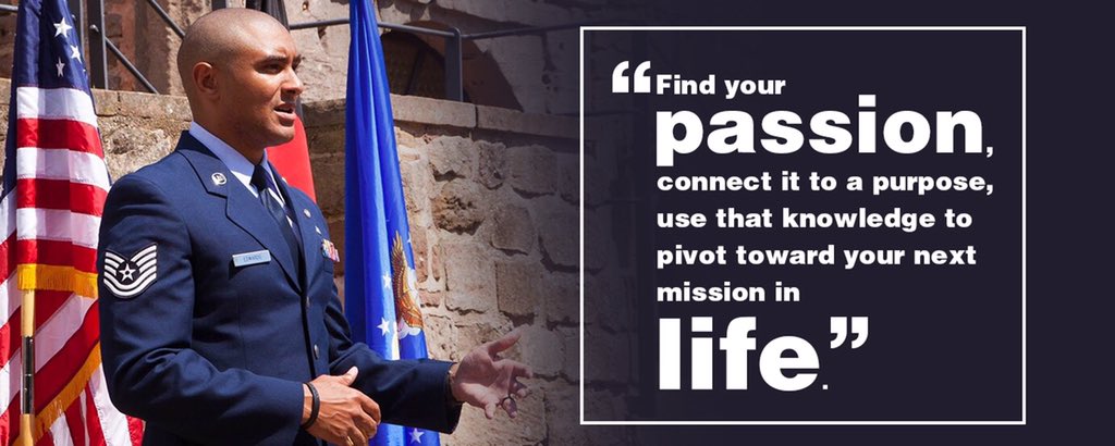 BernardEdwards0's tweet image. Find your passion, connect it to a purpose, use that knowledge to pivot toward your next mission in life #veterans #students #leaders