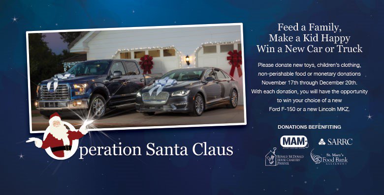 KFYI_2's tweet photo. Operation Santa Claus is BACK! Find out how you can help families in need this holiday season! -> https://t.co/xh9VhF2nkn https://t.co/8oaM9dchVi