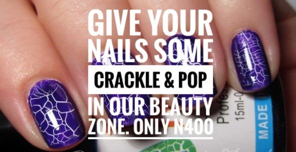 Give your hands a treat at our mini nail bar. ONLY N400. 😱🙆 #LFFNailBar #LFFLagos... Sat 26 Nov. Muri Okunola Park. LFFLagos.com/Tickets