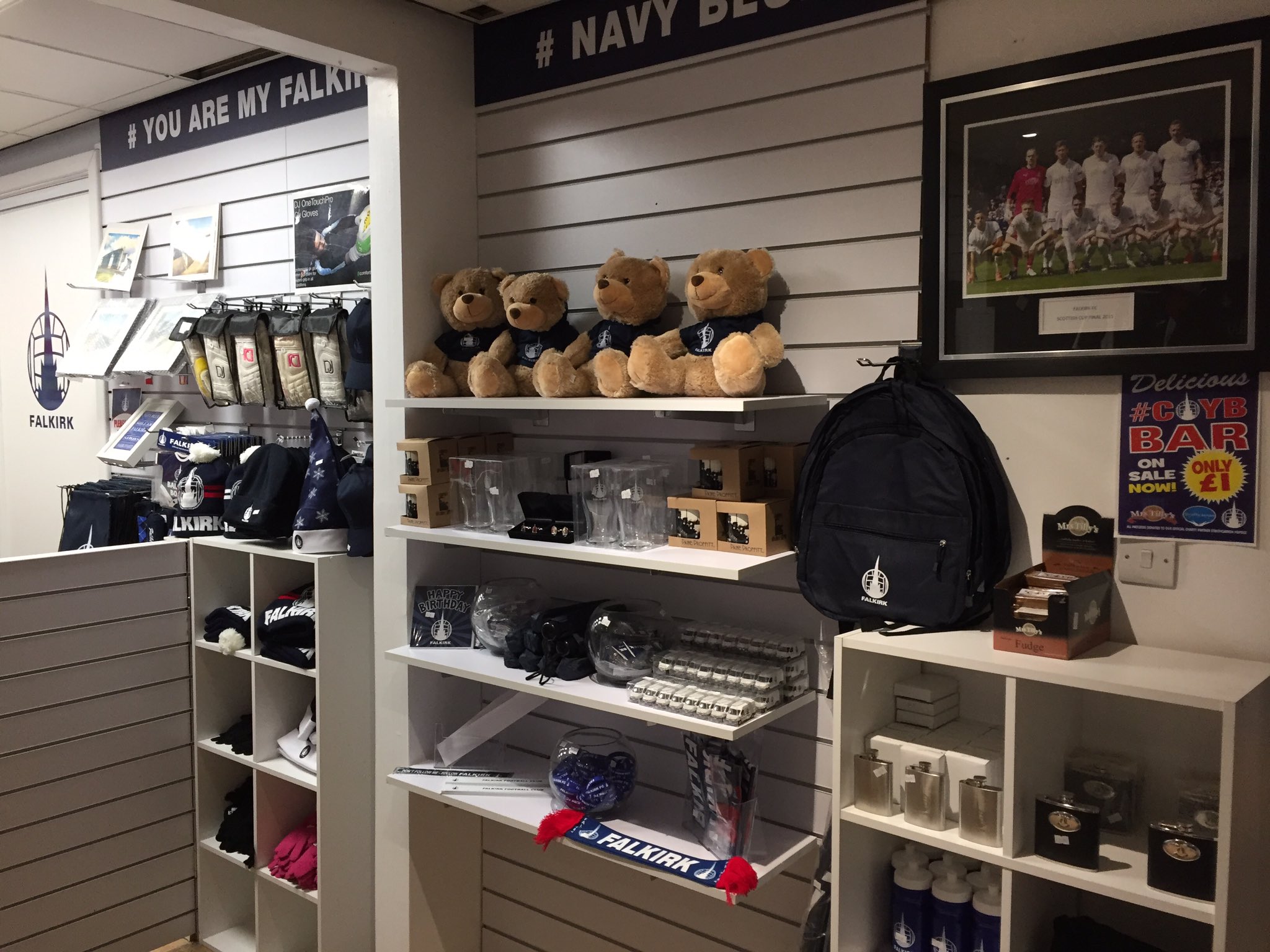 CLUB SHOP NEW SET OPENING HOURS - Falkirk Football Club