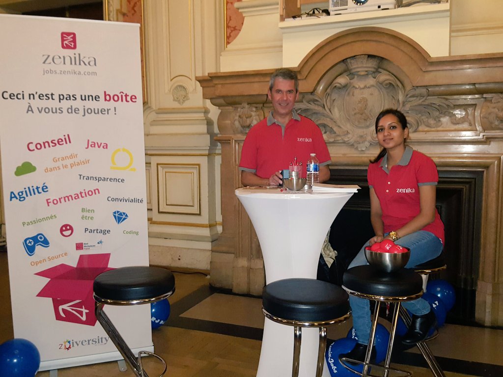 inprocess1923's tweet photo. La startup où il fait bon d'y travailler recrute ! Foncez au stand @ZenikaLyon ☺ https://t.co/nl2rzQsKQP