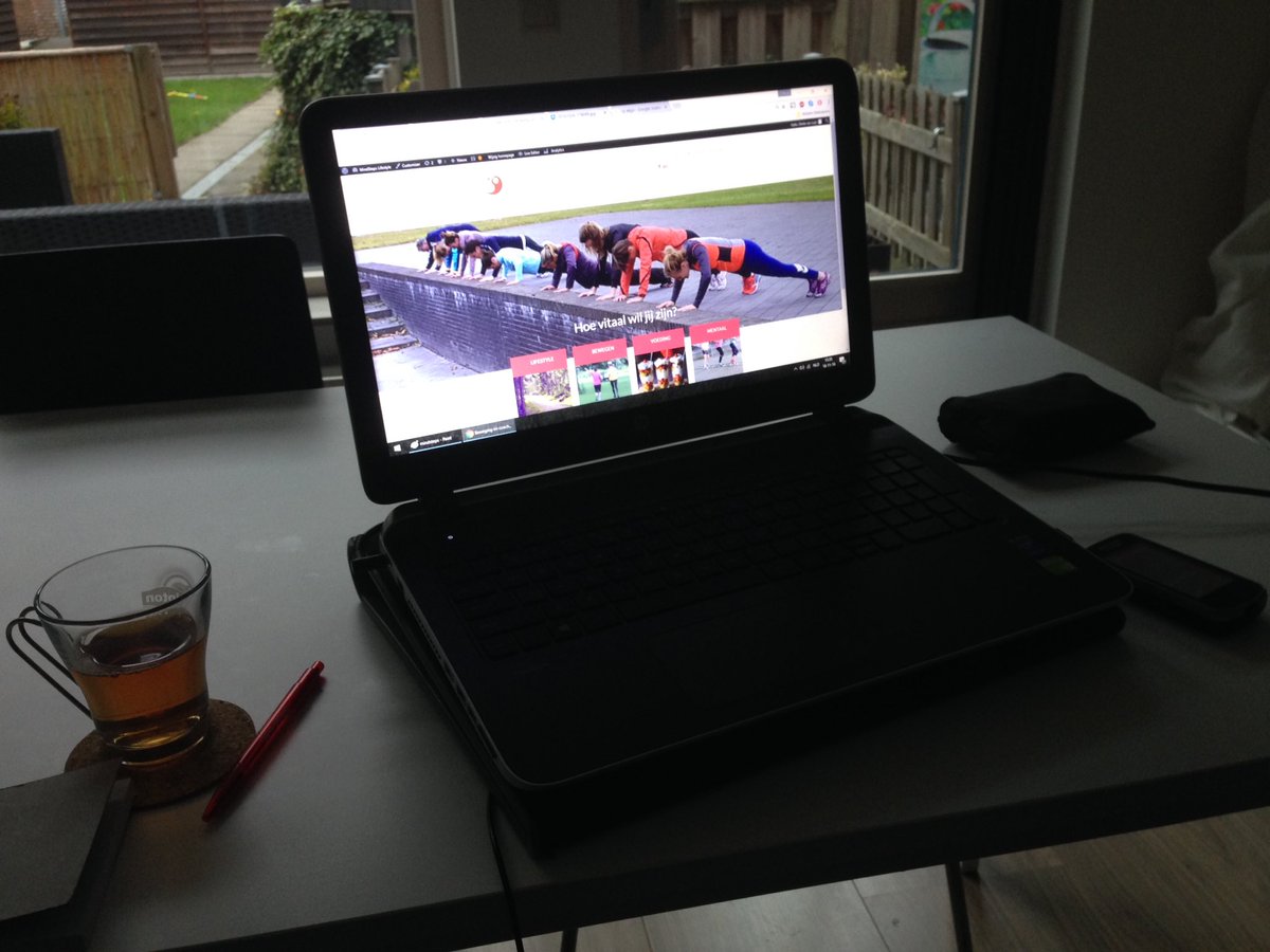 Work in proces aan nieuwe website.