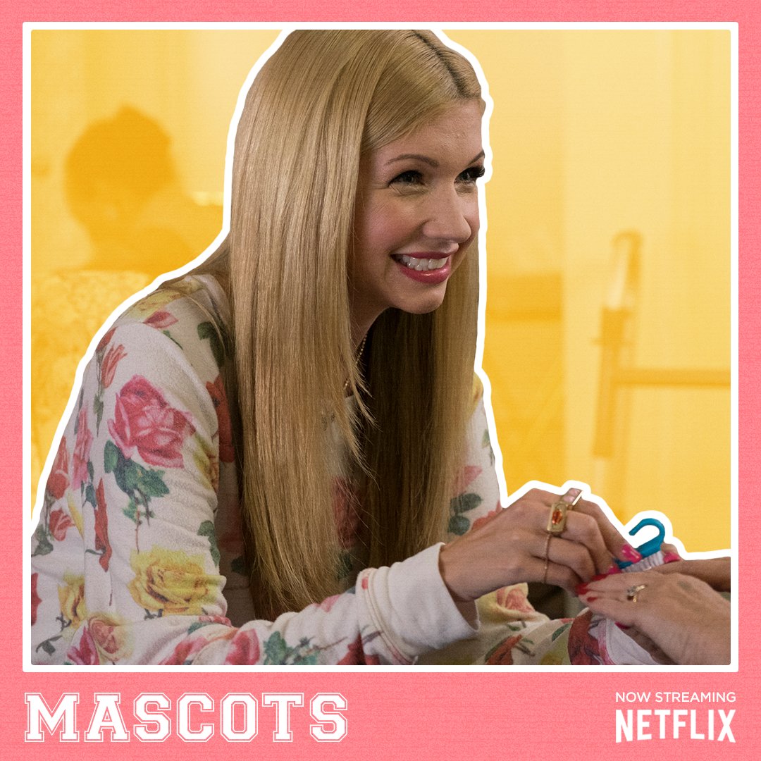 "She's working on the insides, and I'm working on people's outsides." #Mascots