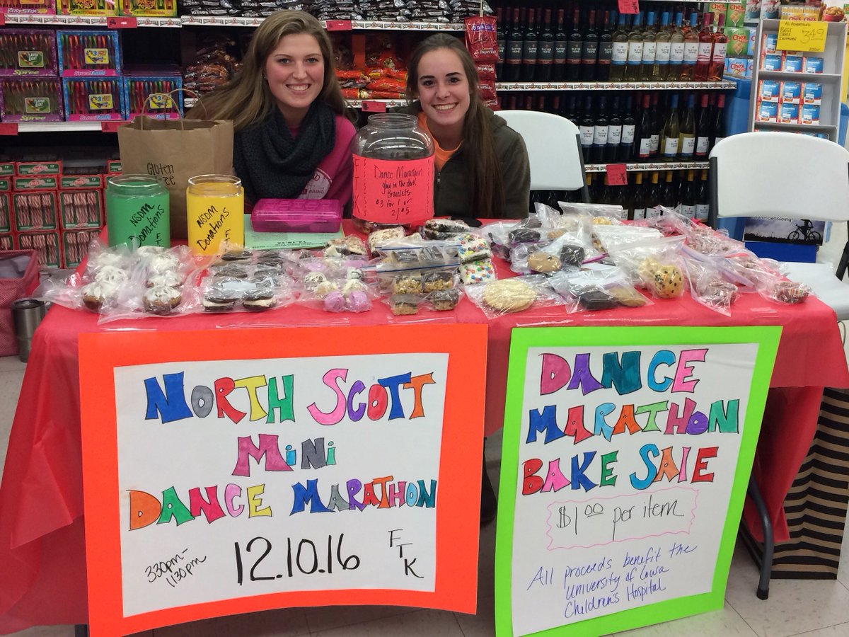 NSDM Bake Sale at NS Foods. Come see us!
