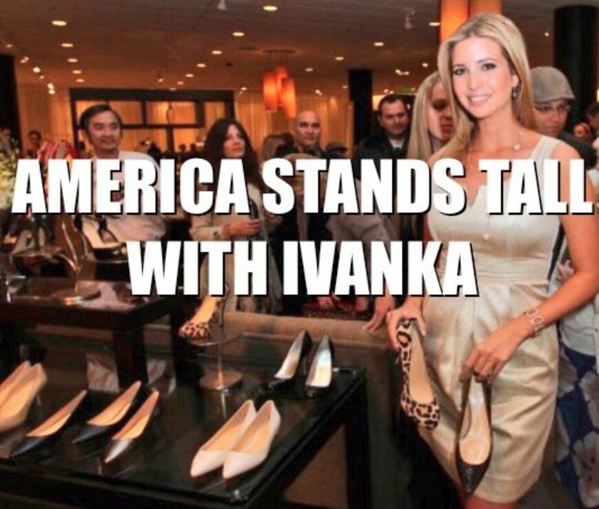bfraser747's tweet image. 💥💥 #WeStandWithIvanka 

What do #TrumpSupporters do when @shoesdotcom bans #IvankaTrump shoes

WE BOYCOTT SHOES. COM
thegatewaypundit.com/2016/11/wow-sh…