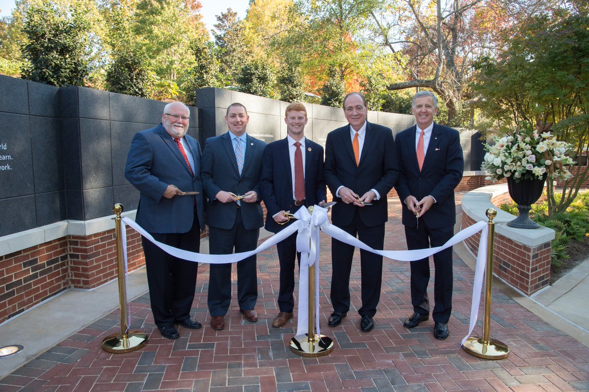 AuburnU's tweet photo. A ribbon cutting ceremony for the newly completed Auburn Memorial was held today.

Read more: https://t.co/Ie3MEzvtW6 https://t.co/xshPZzC8GW