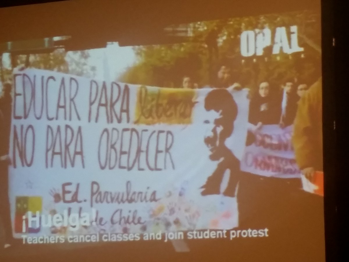 CLAS_TXST's tweet photo. Project #Learn_Chile screens film: pedagogies of social transformation in Chile. UCEA Official Selection #UCEA16 @globalbuck @EmbajadaEEUUcl https://t.co/RzcvXQDcgy