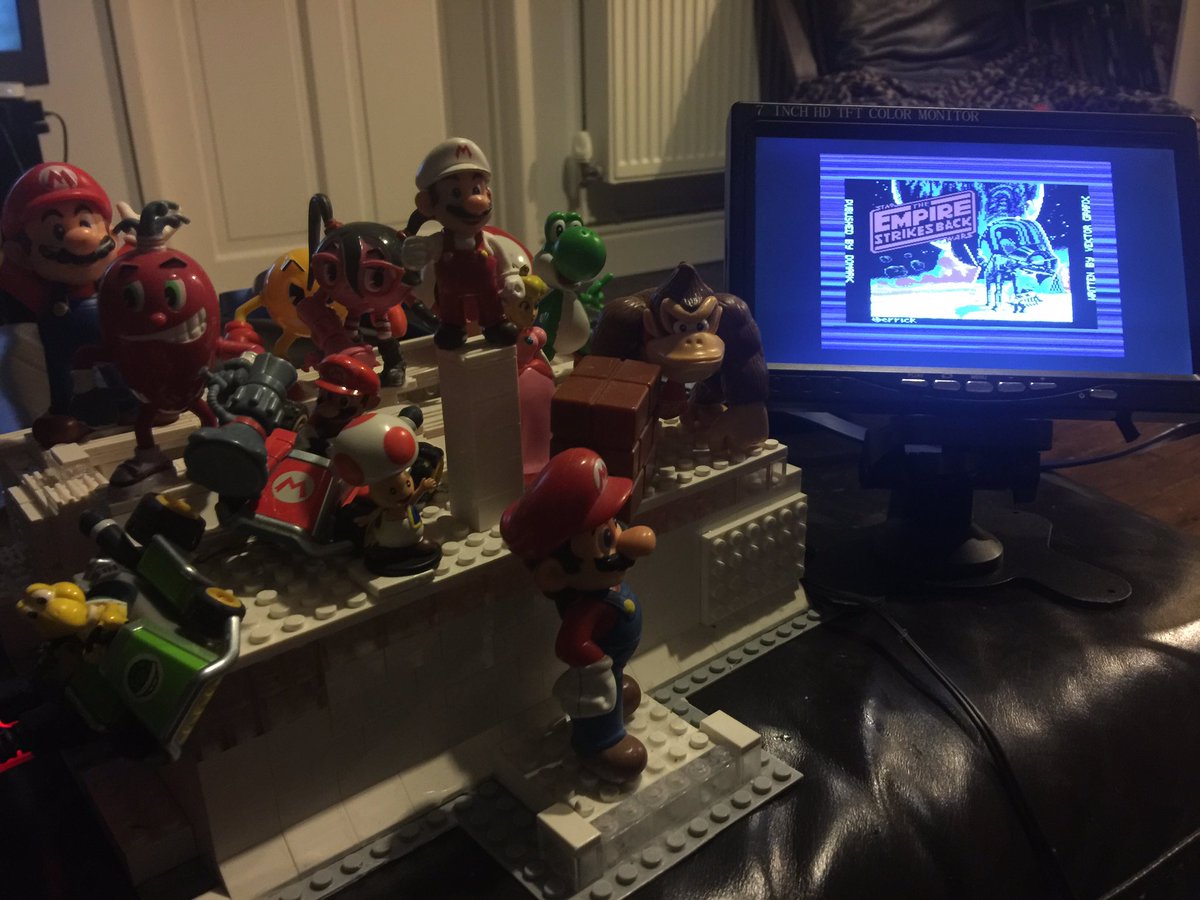 CardiffGeek's tweet photo. #StarWars on the #lego #RaspberryPi #cardiff have a geeky Saturday evening!!!! https://t.co/mk5KCrzsmk