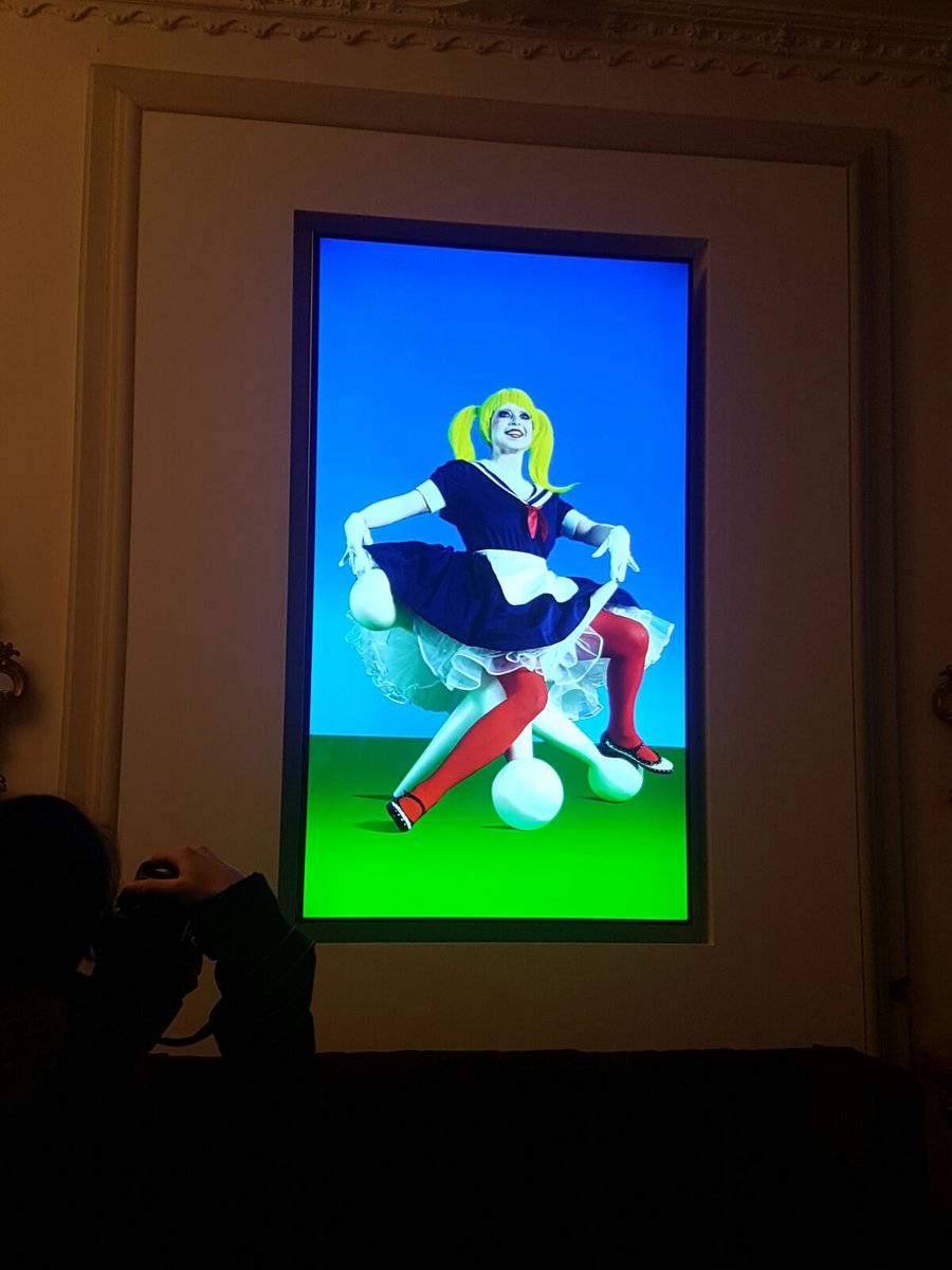 AmoBloglab's tweet image. Sempre piú emozionante! Ci é voluto del coraggio me ne é valsa la pena! #arte #villapanza #RobertWilson #mostra