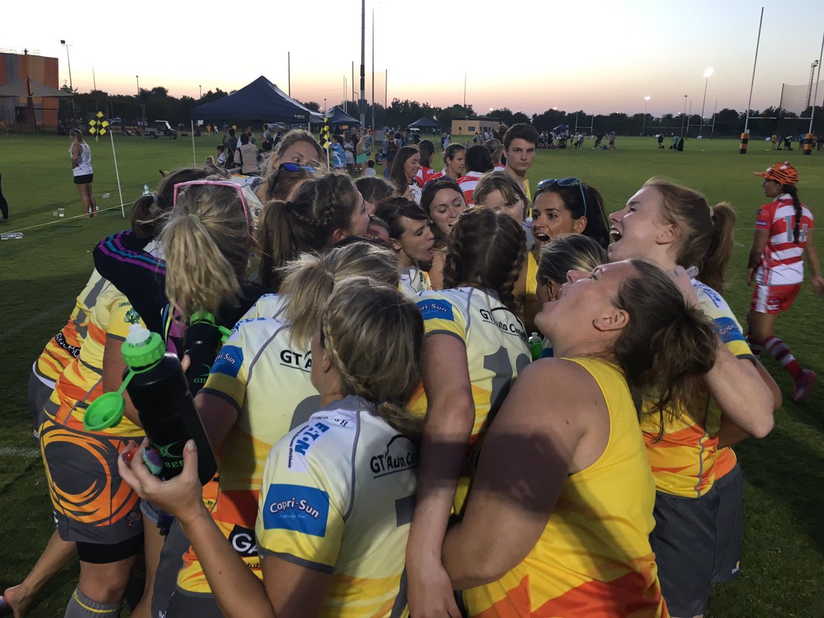 Who do you play for ?!? Love this photo from today, speaks volumes about how much it means to the girls