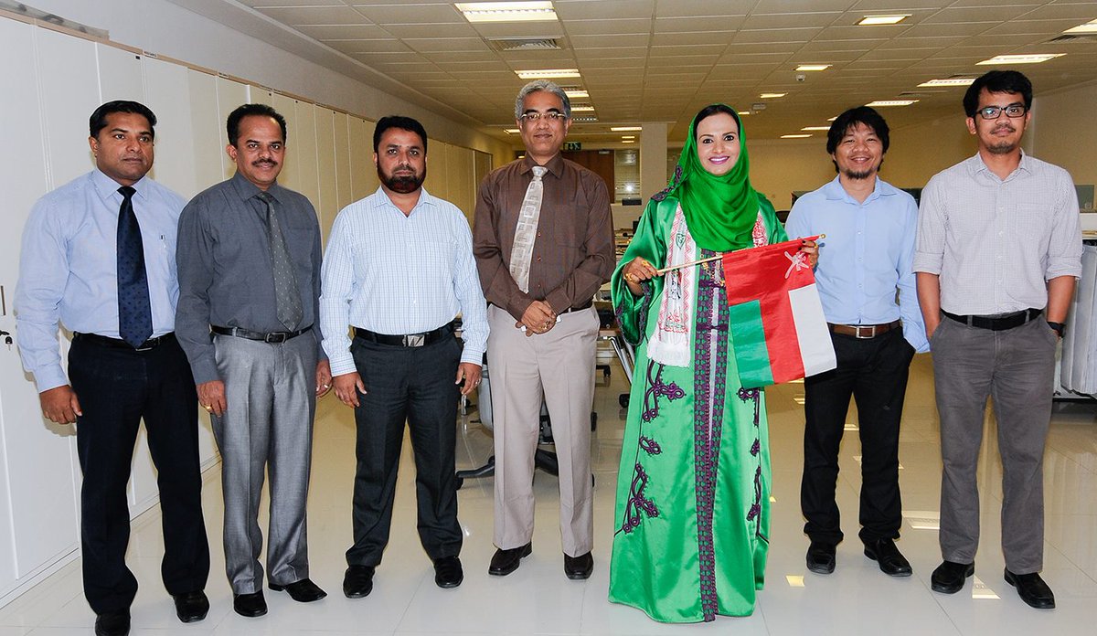 SuhailBahwan's tweet photo. Celebrating the 46th #NationalDay of #Oman, Ms. Amal Suhail Bahwan conveyed her greetings.
#PrideOman #46NationalDay #SuhailBahwanGroup https://t.co/MXGHOu5bow