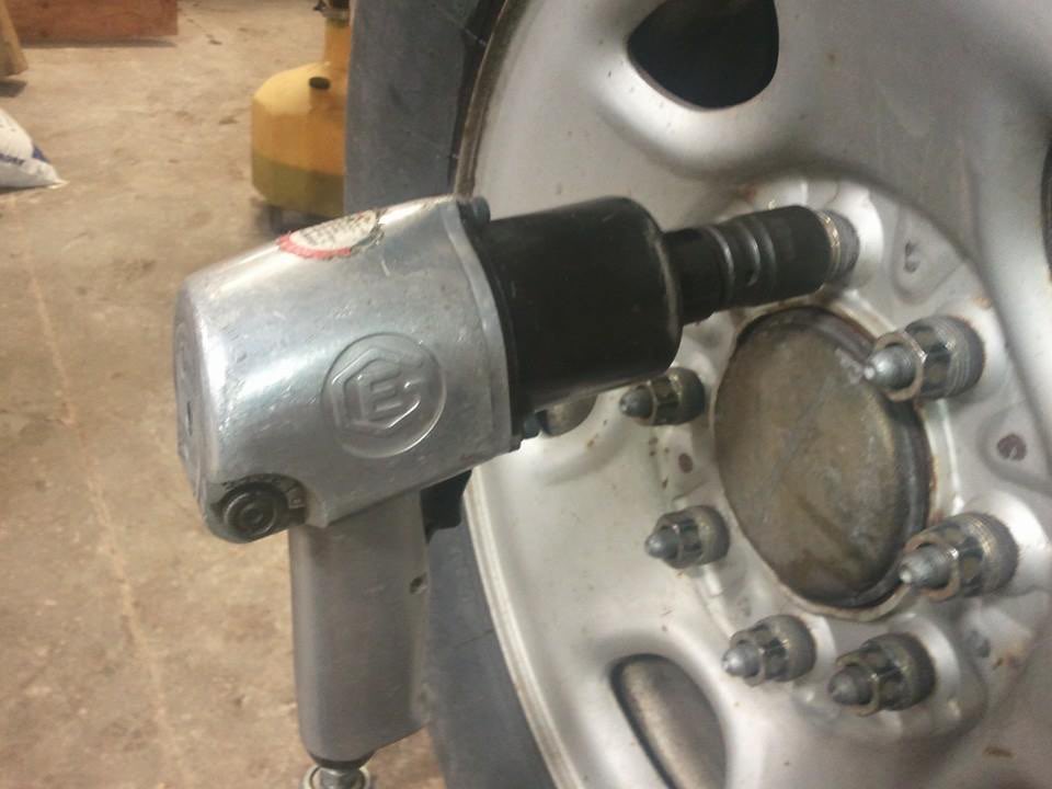 Thanks to another Genius fan for sending us this picture of our impact gun working hard at his shop.  Happy weekend everyone!  #impactgun