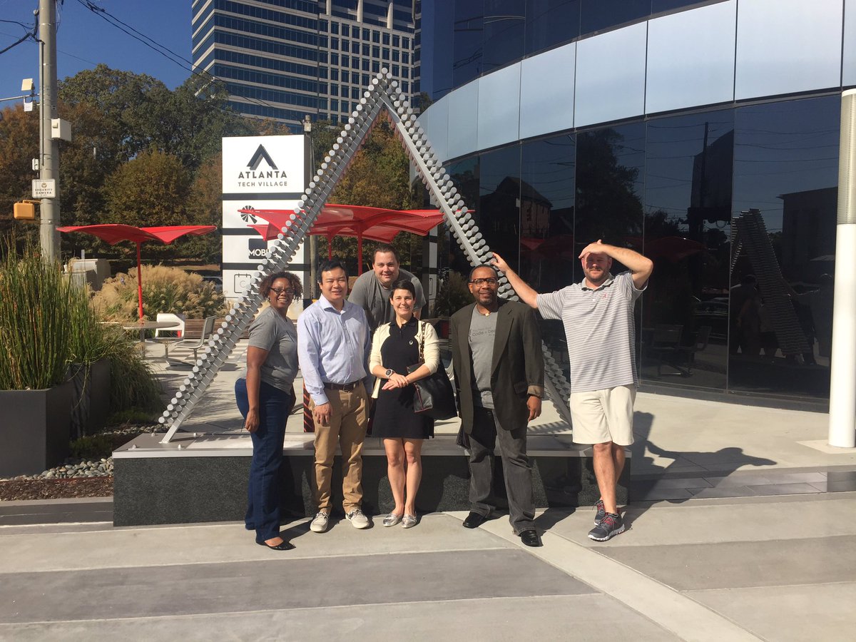ATLCodeDesign's tweet image. Hanging out at @ATLTechVillage