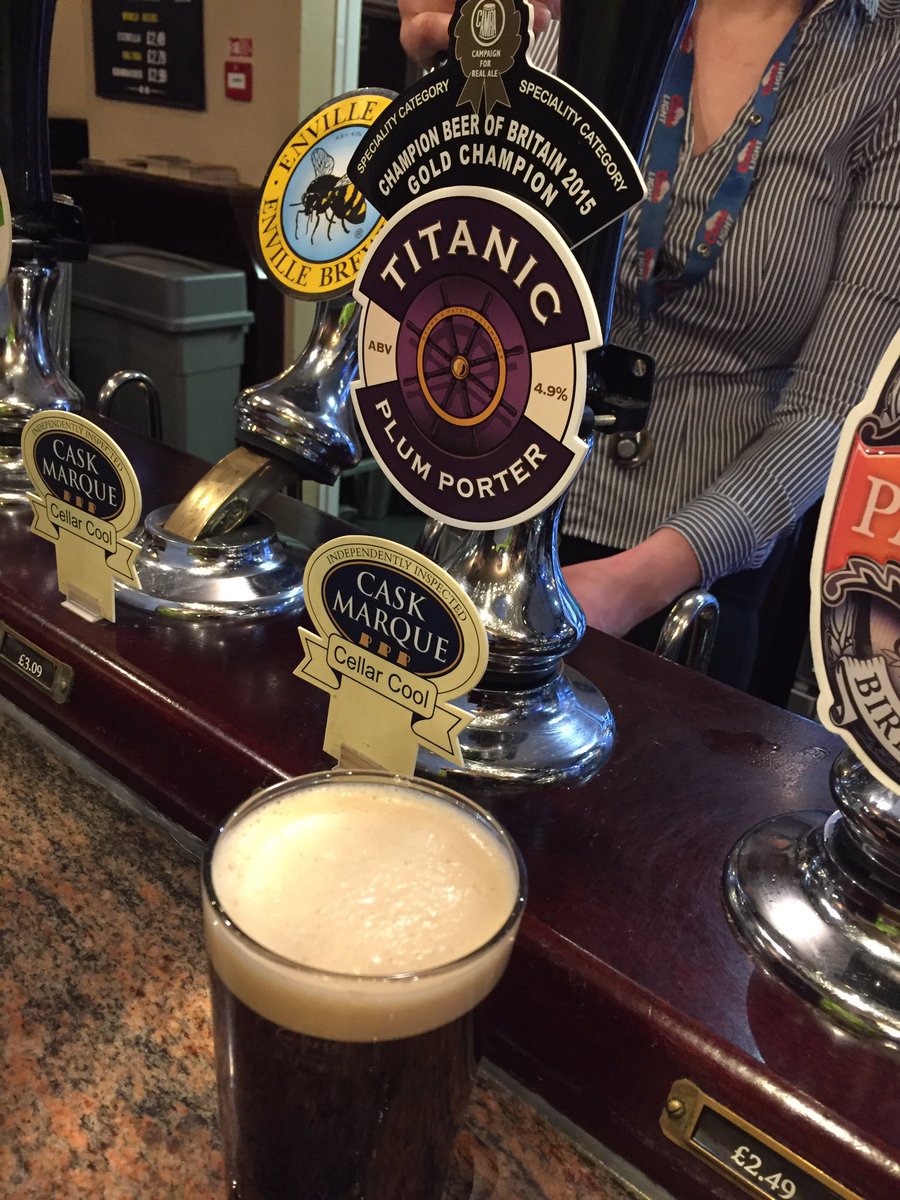 KTarplee's tweet photo. Very happy girl indeed!!!!! @jdwtweet @TheBishopVesey @Titanic_Brewers fantastic condition!! 👍🏻👍🏻 https://t.co/FwXdKDa8nb