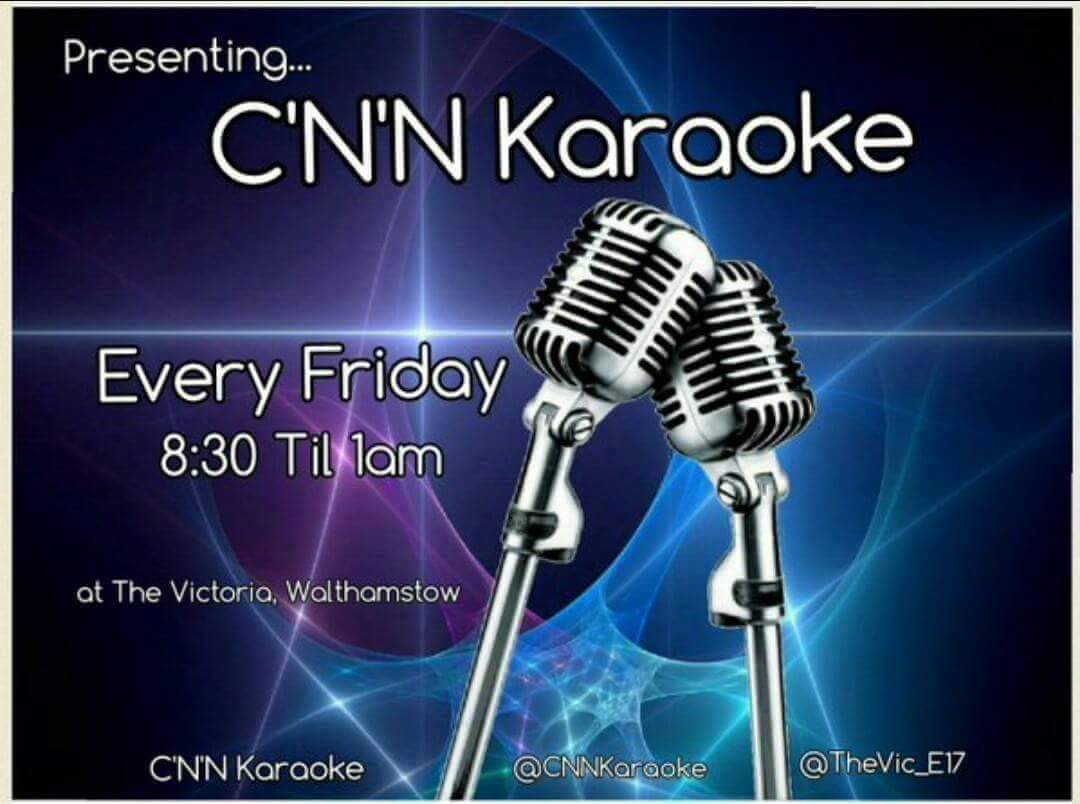Every Friday at <a href="/TheVic_E17/">The Victoria E17</a> #karaoke with your favourite hosts... #partycentral #walthamstow #bethestar <a href="/TheEList_e17/">TheEList</a> <a href="/HoeStreetE17/">Hoe ST E17</a>