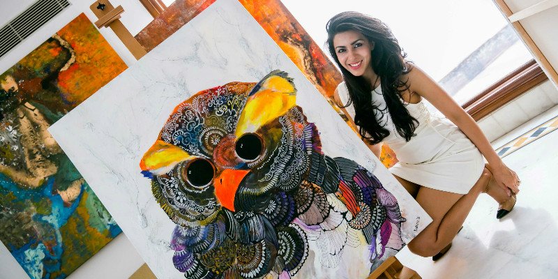 herstoryYS's tweet photo. Sensuous strokes and vibrant colours impart an ethereal quality to @bahaart19 #art https://t.co/vFJXcl5EXu #arts #Artist https://t.co/vKEmAastqf