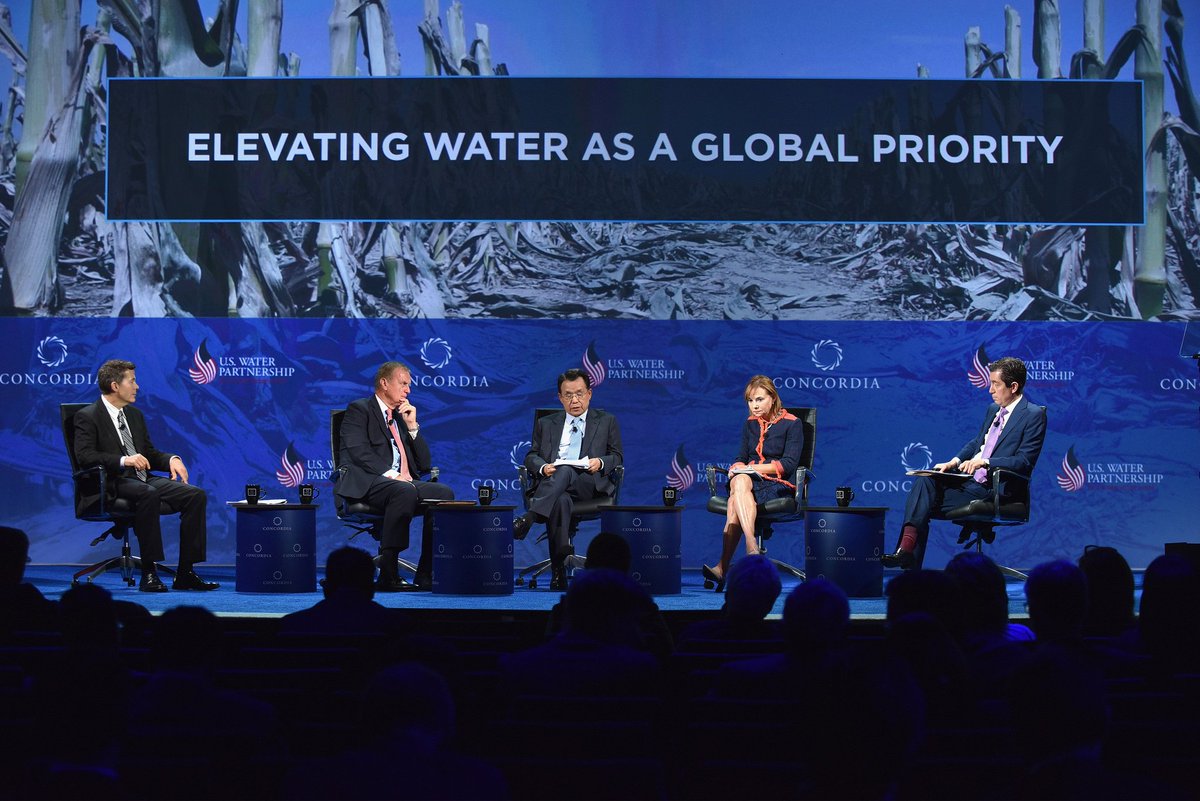 ConcordiaSummit's tweet photo. Our partners @USWP kicked it into #H2Overdrive w/ follow up to #Concordia16: Elevating #Water as a #Global Priority https://t.co/vwfcMHkcSd https://t.co/kBeFWqARlV