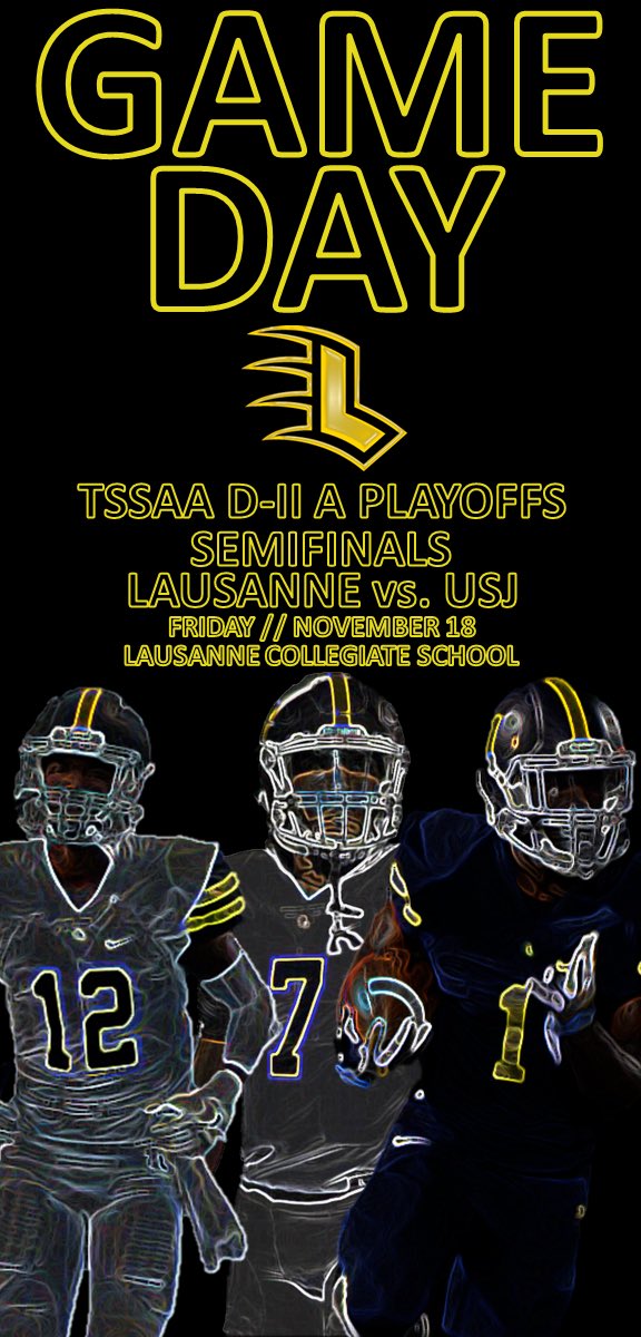 LausanneFB's tweet photo. IT'S GAME DAY! The Semifinals are here #BeatUSJ #RTG #GoLynx https://t.co/06ka1zSRnQ