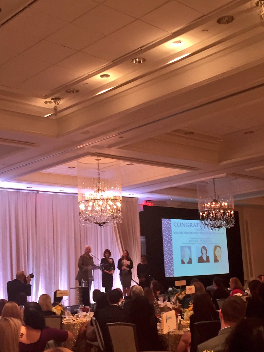 JennRSherman's tweet photo. Congrats to @MarthaBoudreau from @AARP for being named @WWPR's #WoY2016 - very well deserved! https://t.co/SaOPVzeLAS