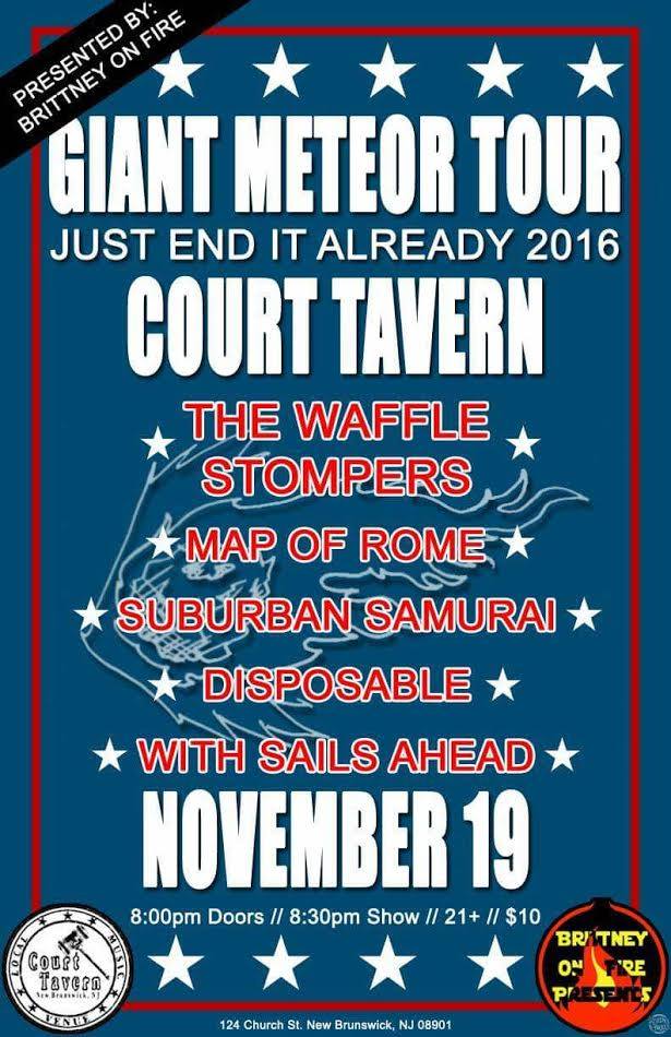 reporterbmakin's tweet photo. Stacked weekend @TheCourtTavern w/@wafflestompers @MapofRome @mcenigmajersey Silent Knight Seluna &amp; more 
https://t.co/Vni9OrhWFi https://t.co/1hTaGaUwOL