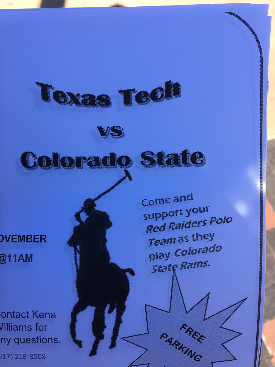 katewilcox_2896's tweet photo. Stop by the SUB to learn more about Tech polo and our games this weekend! @tech_polo https://t.co/Uk05XOt1kQ