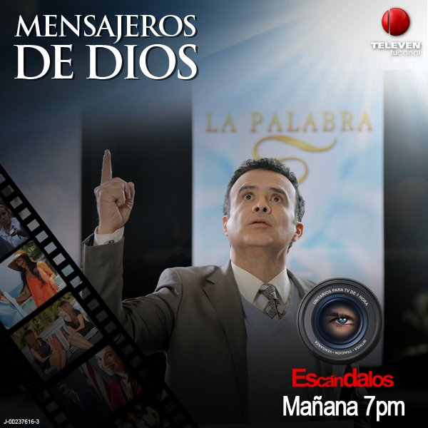 Otro #EscándalosEnTeleven tendrá lugar con el enfrentamiento de dos pastores en → #MensajerosDeDios - Mañana (7pm) por <a href="/TelevenTV/">Televen</a>