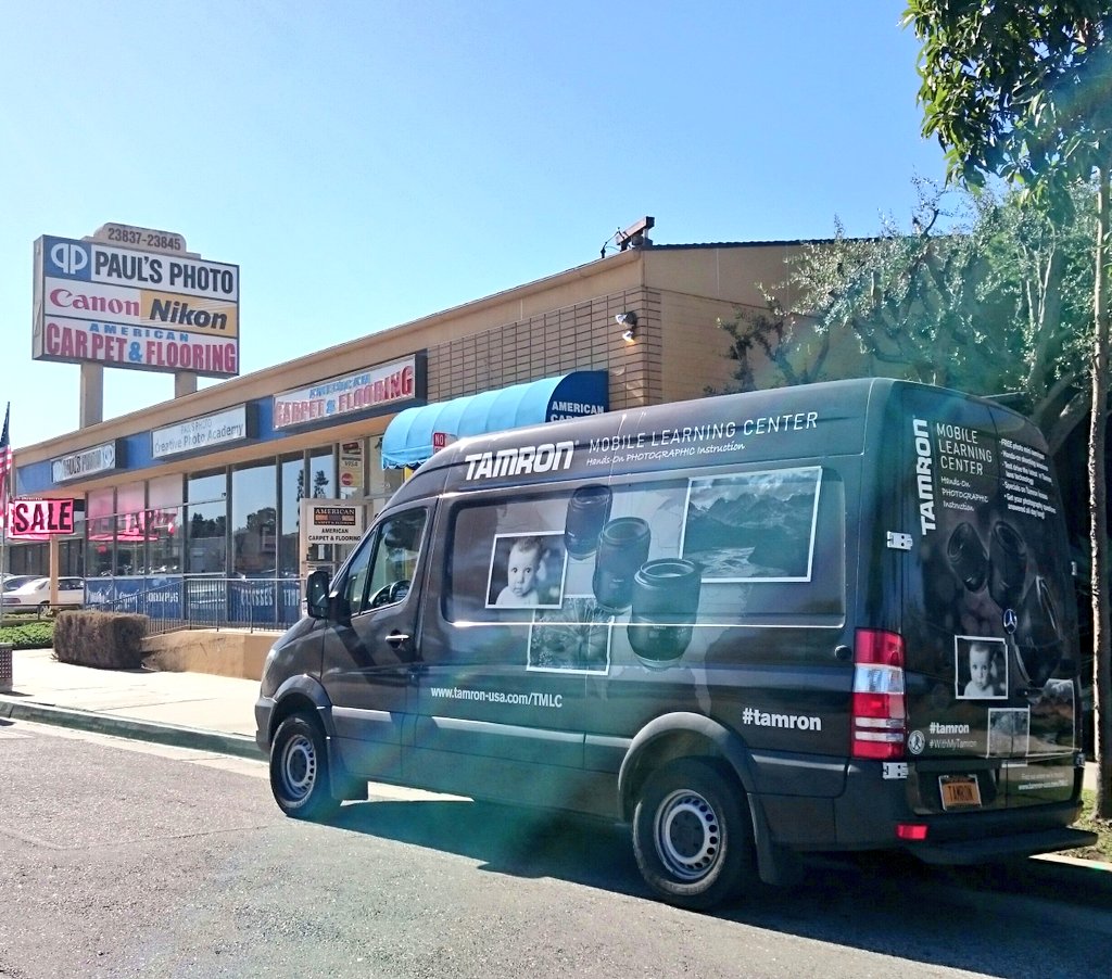 AFTamronTech's tweet image. At the Paul 's Photo Expo Sales event Friday w Saturday