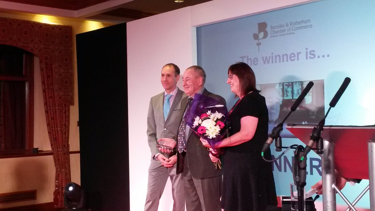 VARotherham's tweet photo. Well Done Ted Ring #winner of the Volunteer Category #CAA2016 https://t.co/8QfQlFUV61