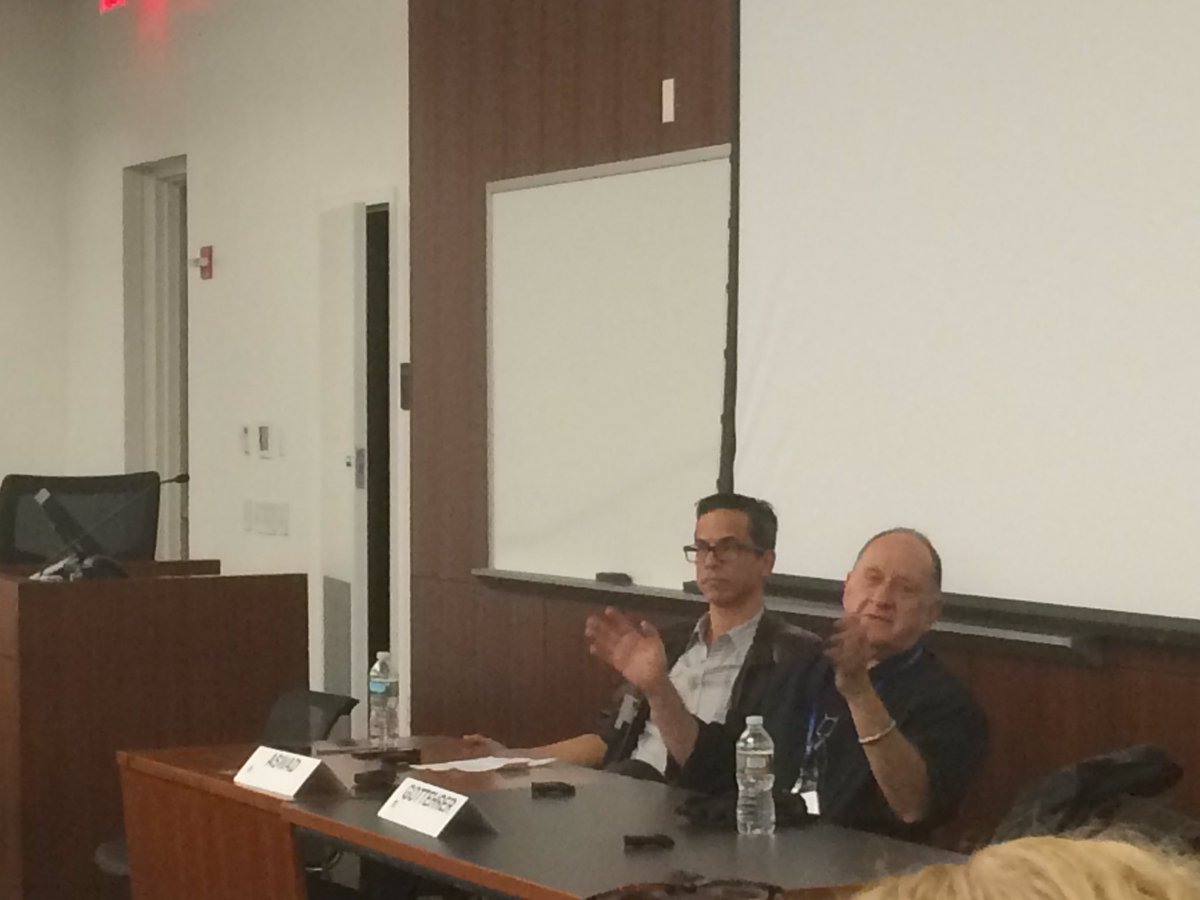 jsydnee's tweet photo. Great keynote interview w #RichardGottehrer &amp; @jemaswad @NYSBAEASL #easlmusiccle @orchtweets @billboard @NYLawSchool https://t.co/8E1M52ErNF