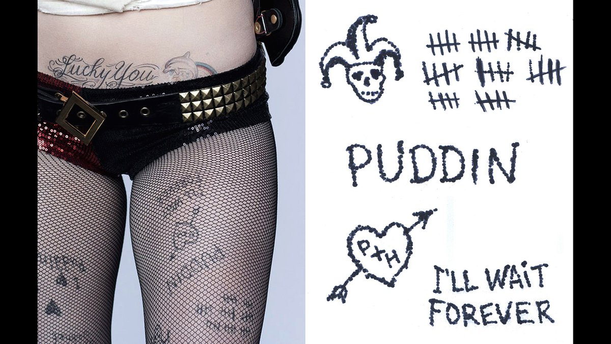 New Look at Harley Quinns Suicide Squad Tattoos #5 New Look at Harley Quinns Suicide Squad Tattoos
