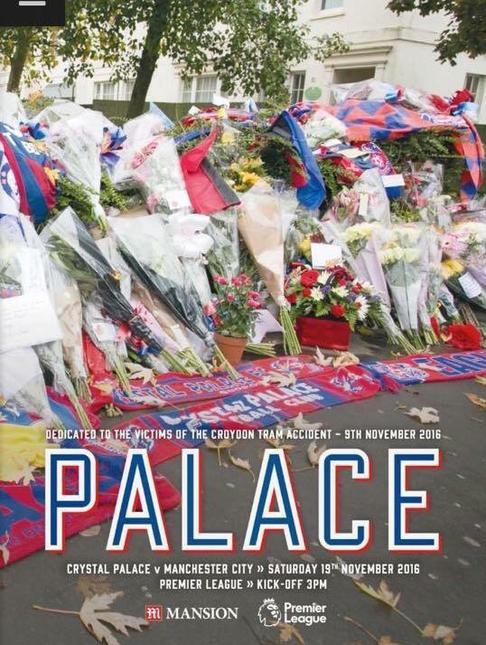 FBAwayDays's tweet photo. Crystal Palace's programme for tomorrow's game. Class. #CPFC 👏🏼 https://t.co/vfYOGNUzOD