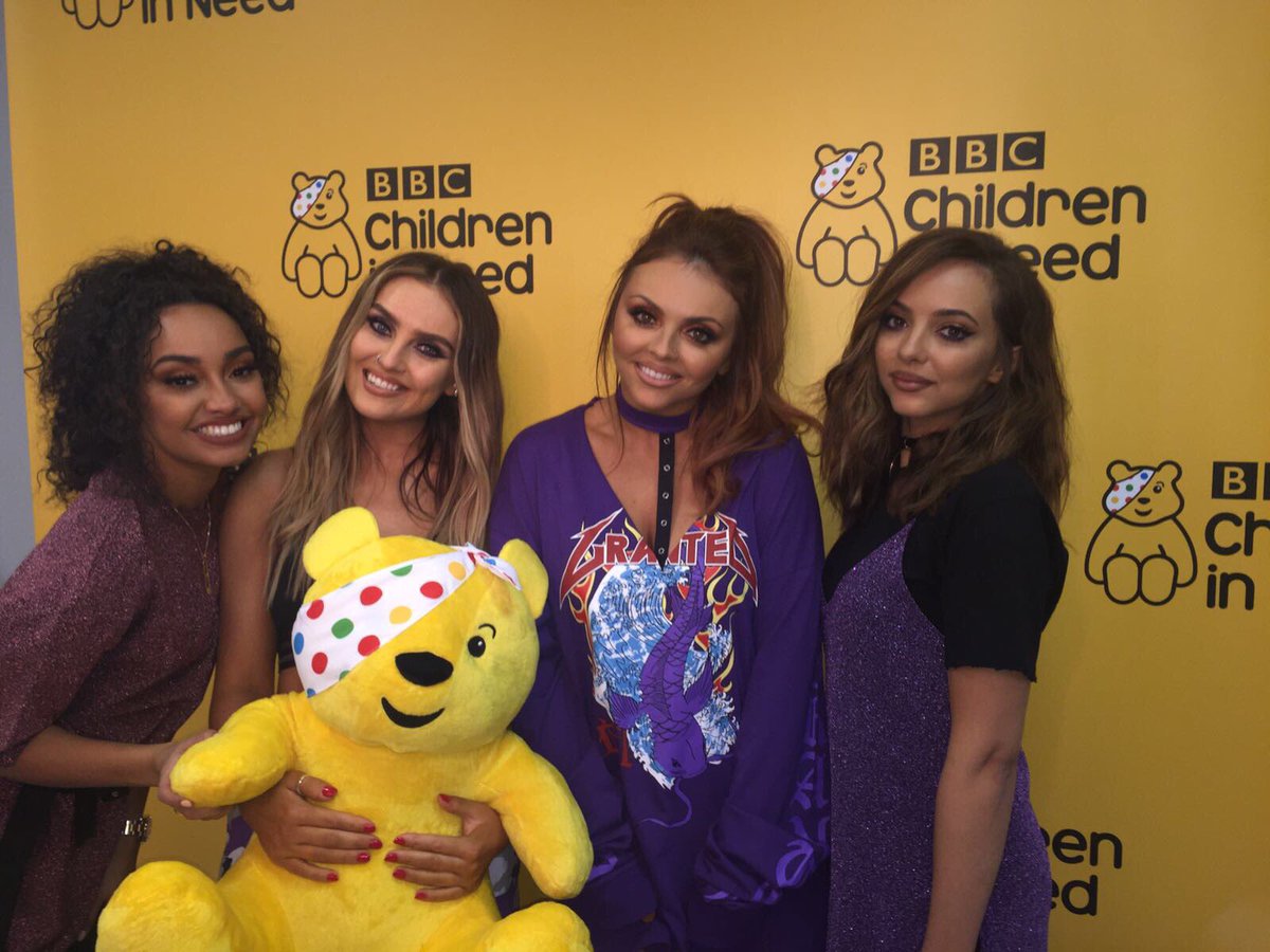 Mad but AMAZING day today 😱Who's tuning in to watch us perform Shout Out To My Ex on @BBCCiN #ChildrenInNeed tonight? 📣💛x the girls