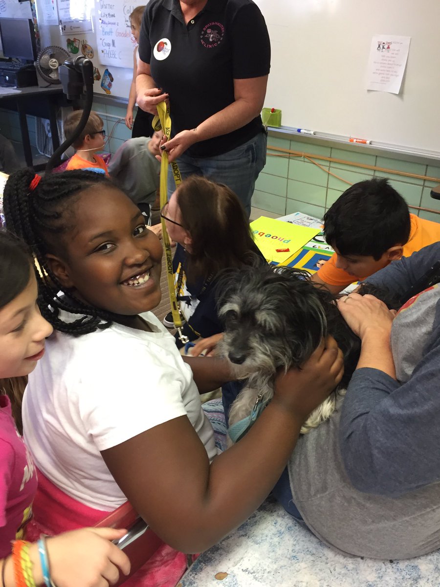 vickiburley64's tweet photo. One of a Kind Pet Rescue came to visit us today!  We will be collecting items to help them! https://t.co/LWrgSV4ned