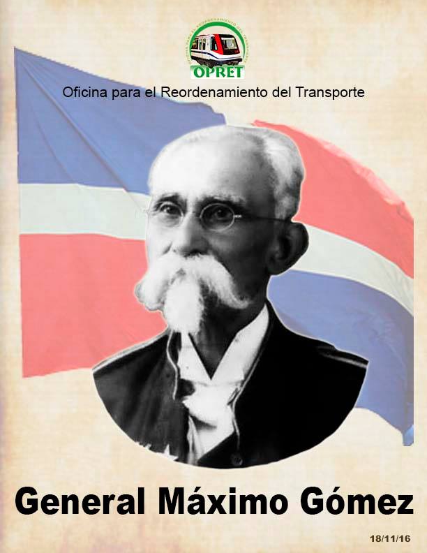 Hoy recordamos a  Máximo Gómez Báez, nació un Día como hoy 18 de noviembre.