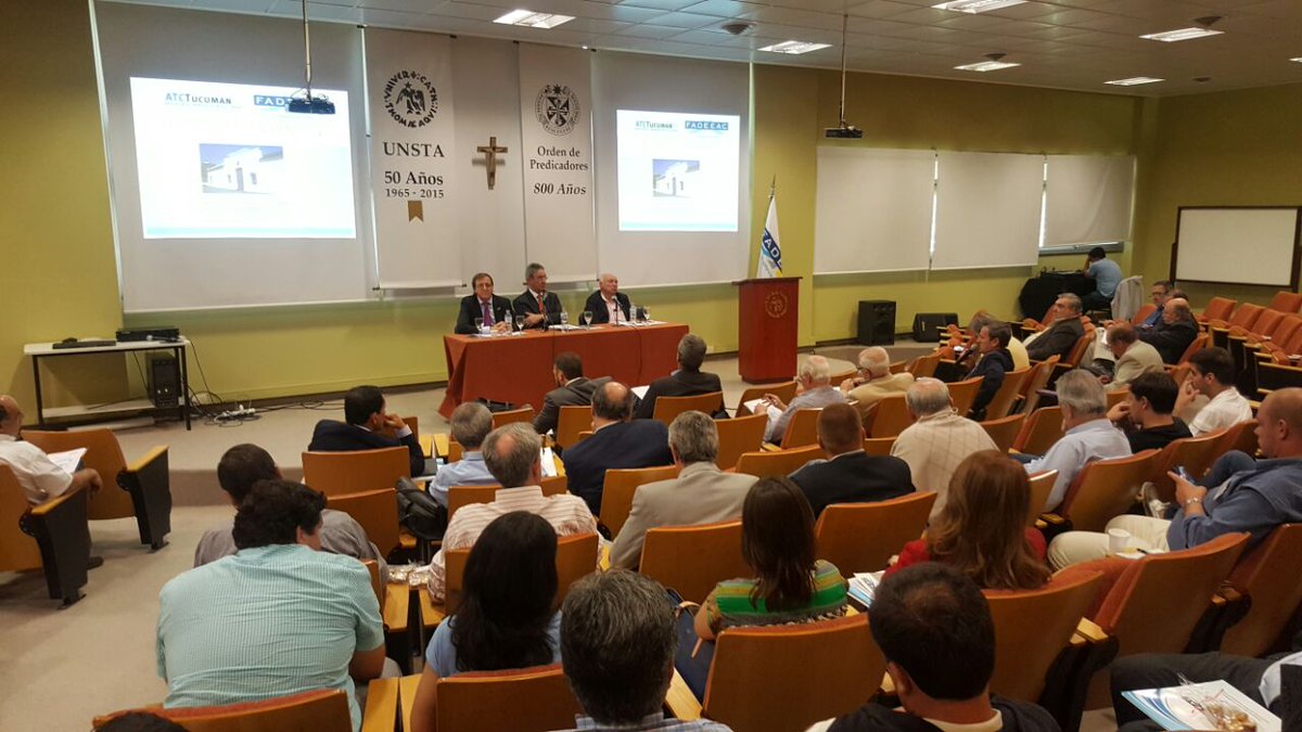 FADEEAC's tweet image. Ahora en la @univ_UNSTA se desarrolla la sesión del Consejo Federal en #Tucuman