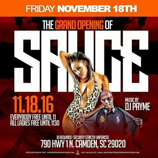 Camden columbia sumter bethune all surronding areas plz check out club sauce tonight in camden sc everyone free till 11
#quantumbeatstudios
