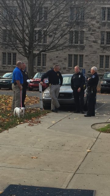 ButlerUpolice's tweet image. I got my own Secret Service staff, but why are they ignoring me? "Guys, I'm down here...hello?!?!" Signed, The Cuteness Ambassador