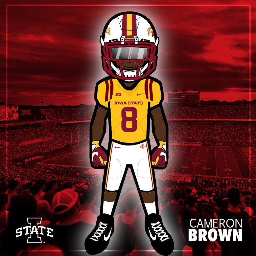 Shout out to Iowa State for the edit😎🤘🏾 #Cyclones #iowastate