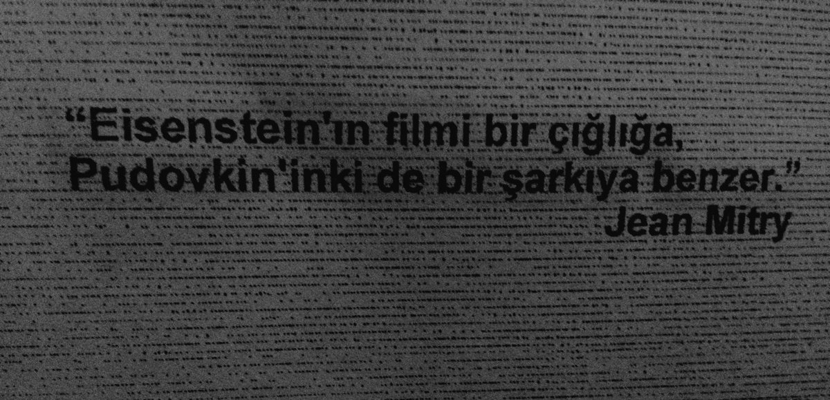 Eisenstein &amp; Pudovkin